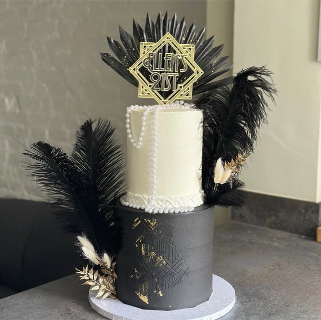 Birthday cake design 8